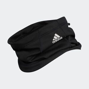 Adidas Alphaskin Snood Face Cover Scarf Adjustable Aeroready Black White Gray